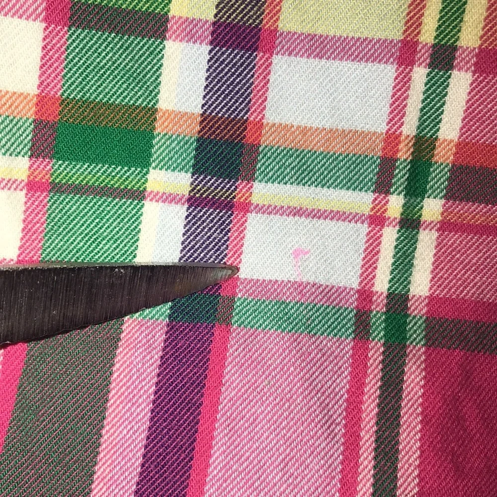 Girl’s Ralph Lauren Plaid Top